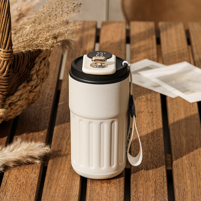 Smart Digital Thermal Bottle for Hot Chocolate