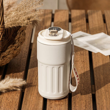 Smart Digital Thermal Bottle for Hot Chocolate