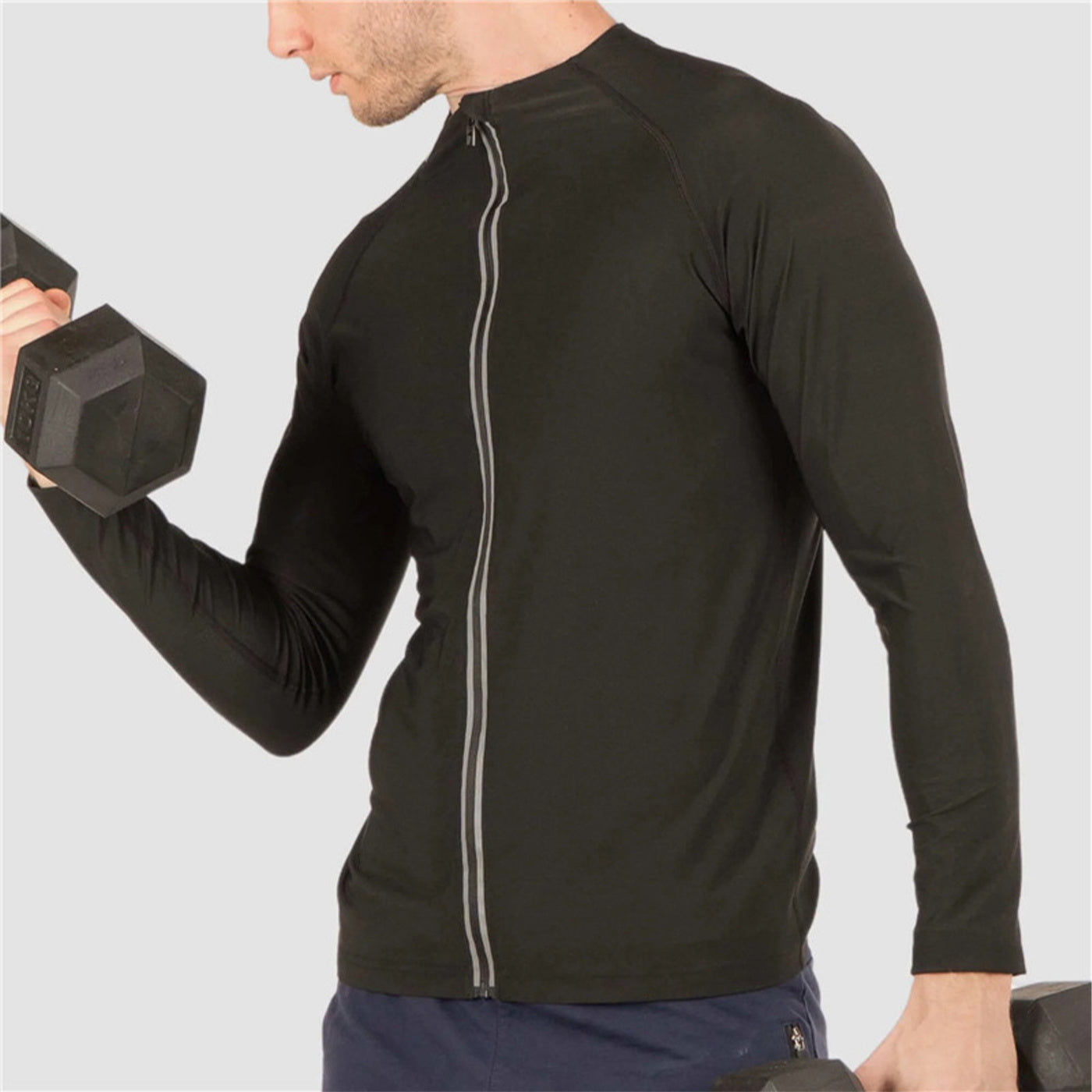 Men's Zip Vest Long Sleeve