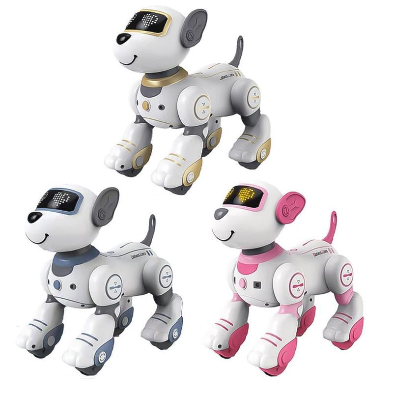 Smart Robots Dog Machine Toy, USB Rechargeable Electric Rc Robotics Pets, Programming Stunt Dog, Rc Dog Programmable Interactive Robotic Toy Fidget Toys Montessori Toys, Cruel Summer, Smart Kids Toys, Thanksgiving, Chrismats Gift Set