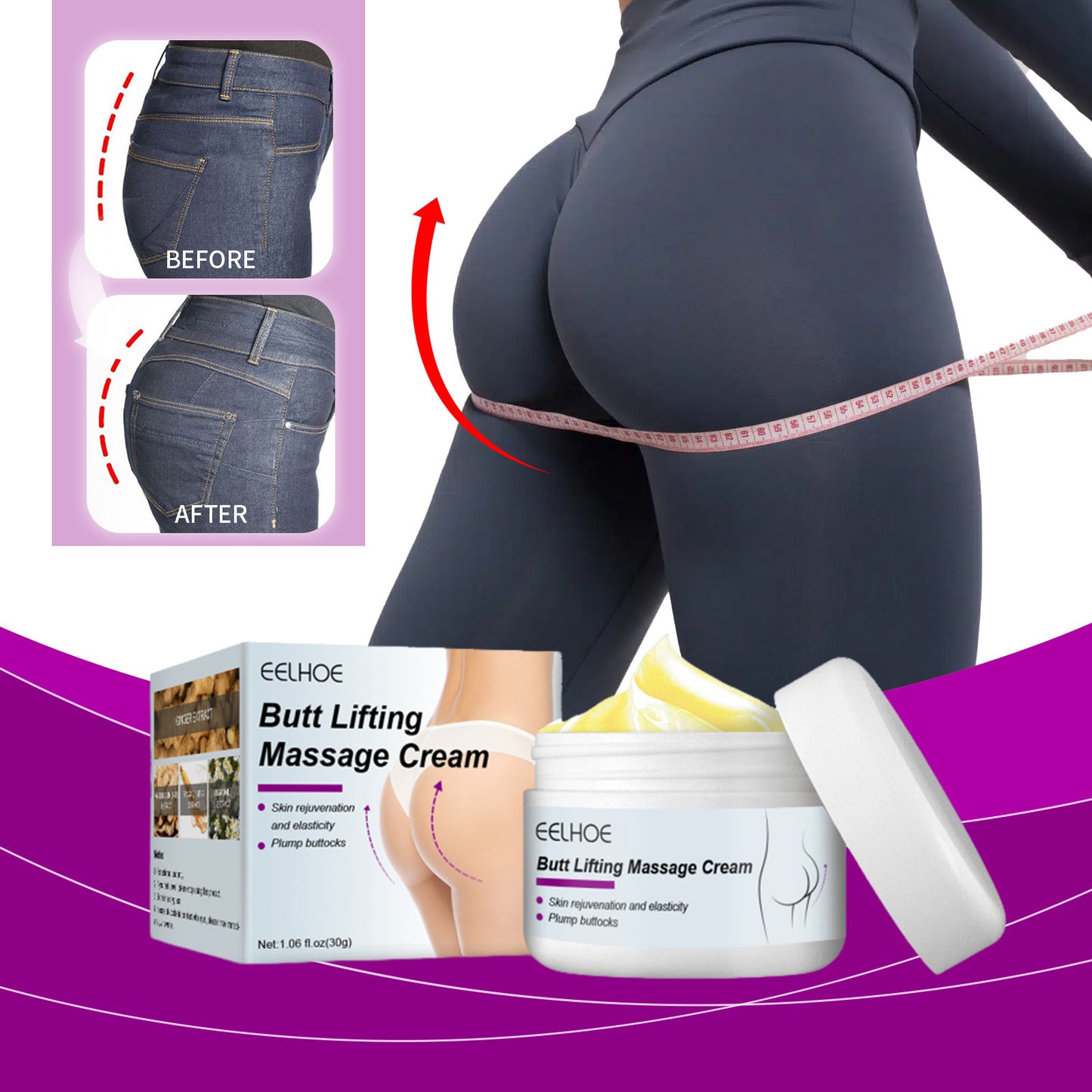 EELHOE Buttock Lifting Massage Cream