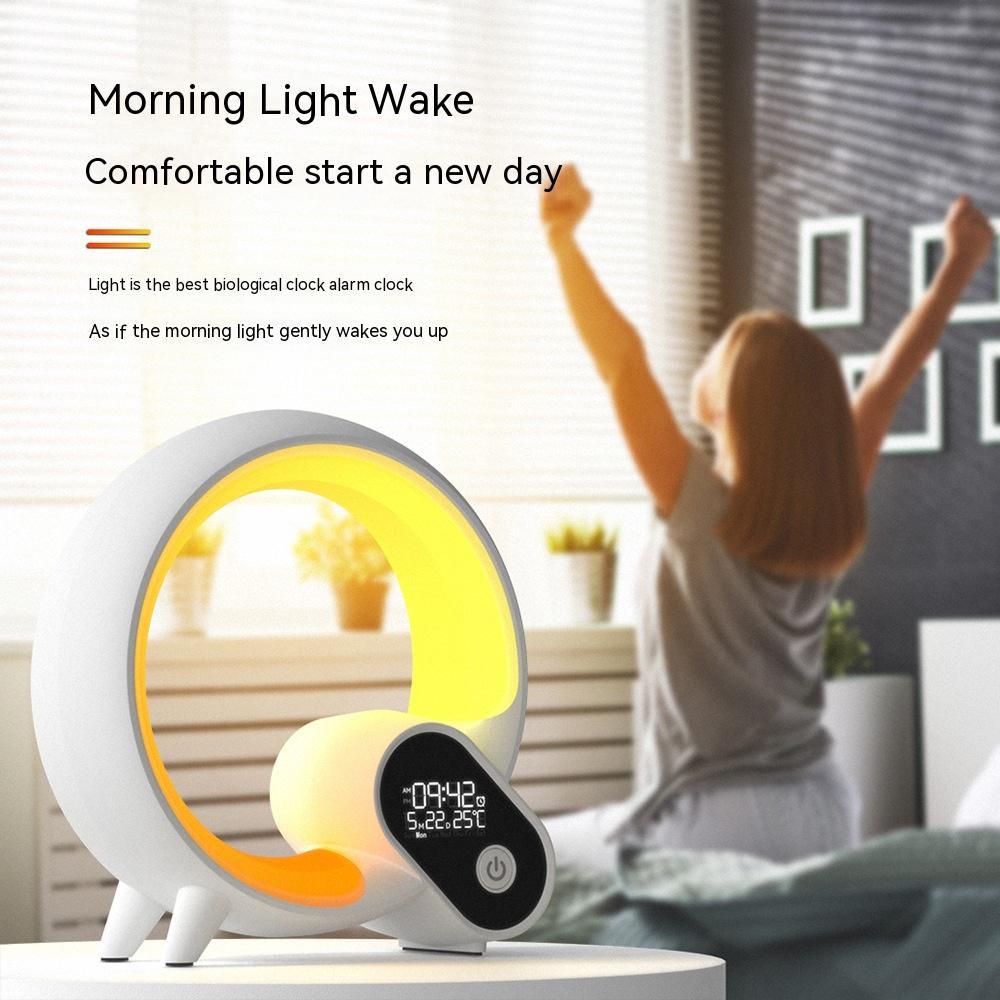 Sunrise Digital Display Alarm Clock Bluetooth