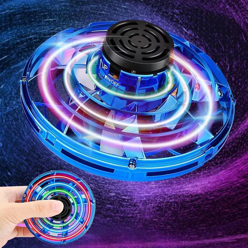 Mini Flying Toys - Luminous Drone 360 Degree Rotating Roys Day and Night Group Activities Leisure Entertainment Toys 8 9 10 11+ Indoor and Outdoor Fun Stuff