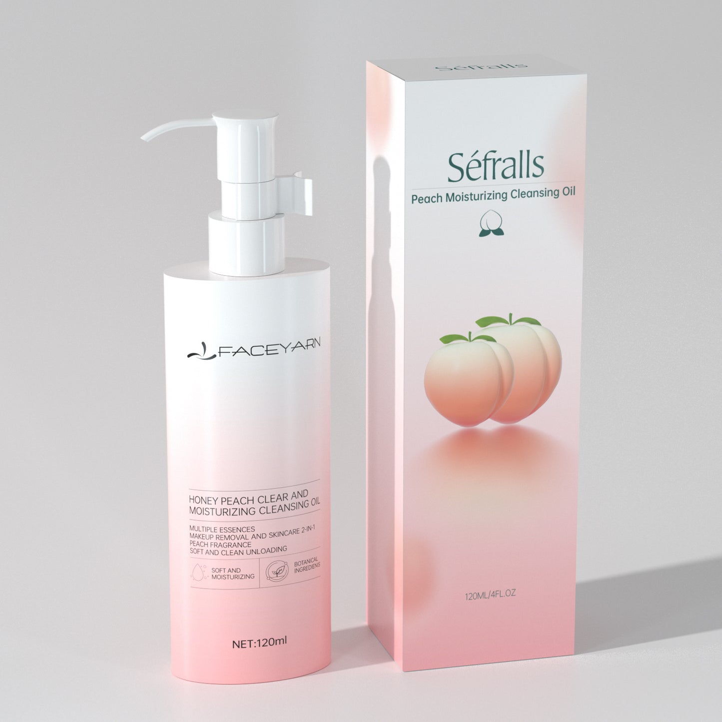 Sefralls Peach Moisturizing Cleansing Oil