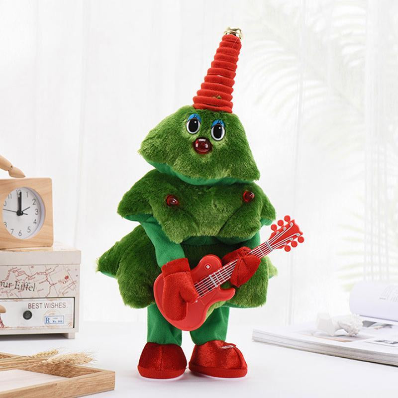 Electric Tree Shaped Toy, 1 Count Creative Luminous Dancing Home Decoration, Novelty & Gag Toys