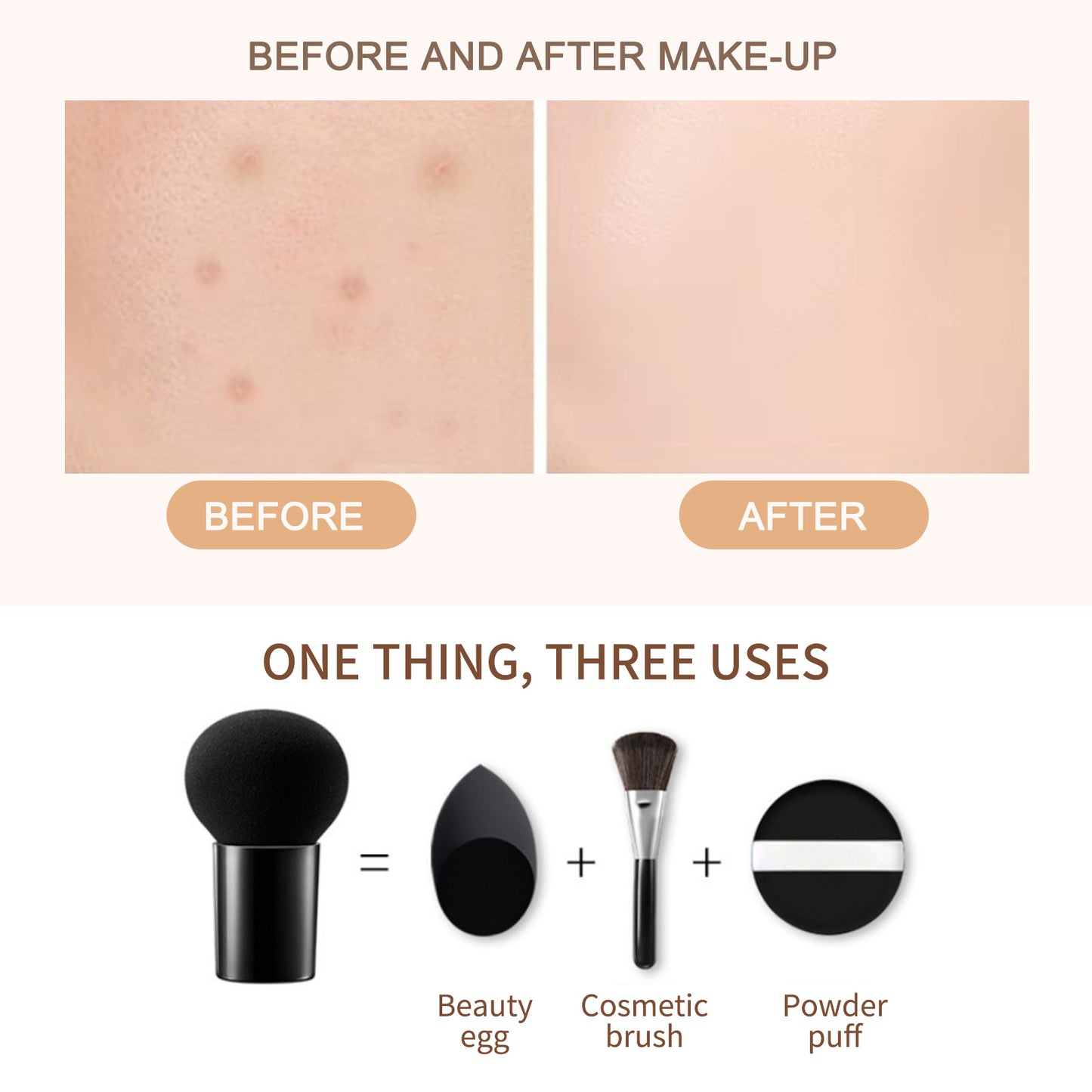 Jayswing Mushroom Head Air Cushion Concealer