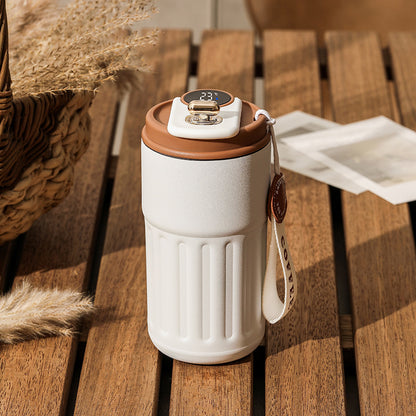 Smart Digital Thermal Bottle for Hot Chocolate