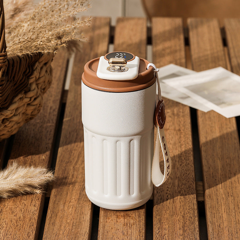 Smart Digital Thermal Bottle for Hot Chocolate